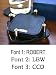 Wedding Groomsmen Gift Engraved Leather Coaster Gift