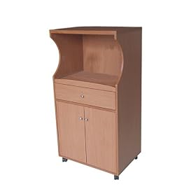 Microwave Cart- Cherry by Home Source