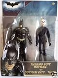  : BATMAN THE DARK KNIGHT THERMO SUIT BATMAN AND GOTHAM CITY THUG 3.75 INCH ACTION FIGURE 2-PACK