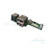 DS2 LIO BOARD; 48.4W006.011; DELL INSPIRON 1525 1526 PP29L MotherBoard Power Jack Socket Plug for Laptop Computers