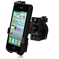 Wicked Chili Bike Fahrradhalterung f�r Apple iPhone 4S / 4 Smartphone - Fahrrad Halterung, Befestigung am Lenker (vibrationsfrei, kompatibel mit Bumper & Case, 360 Grad drehbar)