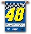 Jimmie Johnson 2-Sided 28" X 40" Banner W/ Pole Sleeve - NASCAR