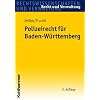Polizeirecht f�r Baden-W�rttemberg