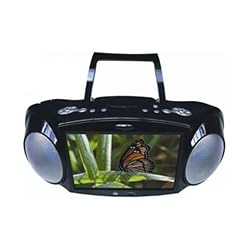 Swari 11-inch Portable DVD Player Boombox