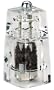 Peugeot Chaumont 4-Inch Square Acrylic Pepper Mill