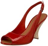 Apepazza Women's Portolucas Open-Toe Wedge Slingback