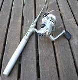 World Smallest Mini Spinning Fishing Fish Rod Pen Reel Pole