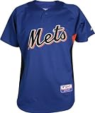 New York Mets 2010 Authentic Cool Base BP Jersey - Medium