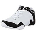 AND1 Cubic Mid 1000901015, Unisex - Erwachsene Sportschuhe - Basketball, weiss/schwarz, (white/black/silver)