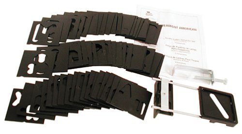 Vermont American Router Letter Template Set #23455 Vermont American Router Letter Template Set #23455