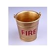 Fire Bucket Ashtray-silvery