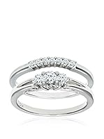 Revoni Anillo x 2 (Oro Blanco)