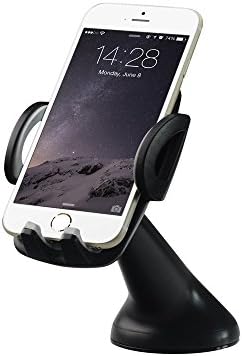 SmartWild 3 in 1 Mobile Phone Dashboard, Air Vent and Windscreen Car Holder / Cradle / Mount / - Works on Dashboard / Air Vent and Windscreen -iPhone 6 Plus /6/5/4 SE and Android Smartphones