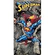Superman Rock Towel - Superman Towel ( Bath / Beach Towel )
