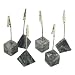 Marble Recipe Clips - Set of 12 (1.2 pound) by igourmet.com