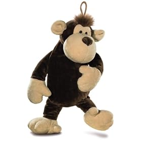 NEW! This cuddly Monkey hot water bottle cover is from the Wild Friends range by NICI. I