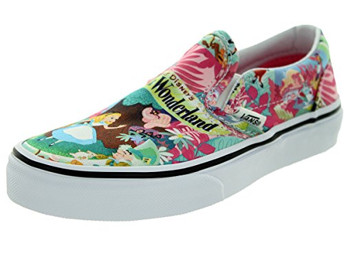 Vans Kids Classic Slip-On (Disney) Wonderland/Pink