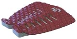 H2O Surfboard Traction - Team Designed SDx Single Diamond Profile. Red / White