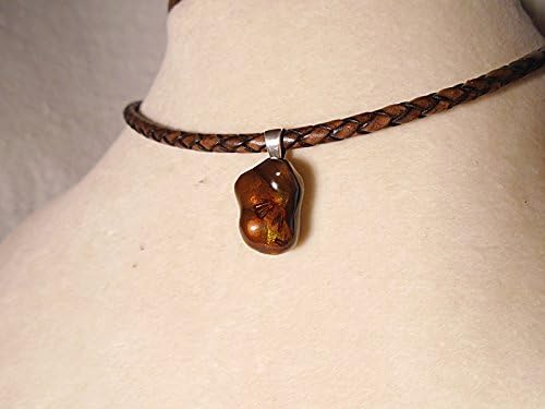 Slaughter Mountain Fire Agate Pendant
