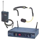 SPECIAL PROJECTS SP-256-H20 SCAN16 AEROBIC FITNESS UHF WIRELESS SYSTEM WITH 16 SWITCHABLE FREQUENCIES