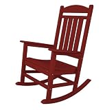 412NT0s 2kL. SL160  Recycled Earth Friendly Outdoor Patio Executive Rocking Chair   Candy Apple Red