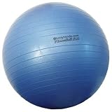 Bodytrends 65cm Anti-Burst Blue Exercise Ball with Dual Action Pump