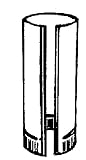 4x24 24GA Furnace Pipe