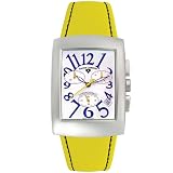 Swiss Legend Men's Ebikon Chronograph Yellow Lorica Strap Watch #EBR1209.12YEL.BLK