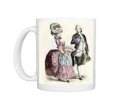 Clothing fashion in France about 1780 Photo Mugs