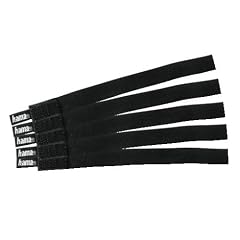 Hama Klett-Kabelbinder-Set; 5 St�ck; schwarz