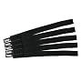 Hama Klett-Kabelbinder-Set; 5 St�ck; schwarz von Hama