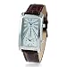 Bling Jewelry Geneva Unisex Brown Leather Style Watch Time Zone [Watch]