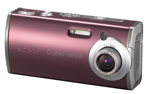 Sony Cybershot DSCL1 4MP Digital Camera with 3x Optical Zoom (Red)