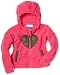 Columbia Girls 7-16 Cuddly Kailyn Fleece Jacket, Very Pink/Surplus Green, 2T