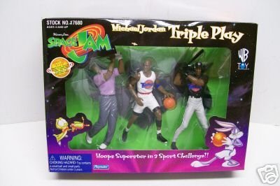 Warner Bros Space Jam Michael Jordan Action Figure Set by Playmates