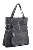 Stockholm Tote/Handbag - Black