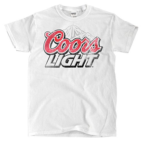 Coors Light Beer - Vintage White T-Shirt