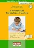 Produkt-Bild: Lehrerb&uuml;cherei Grundschule - Kopiervorlagen: Geometrische Kompetenzen f&ouml;rdern: Lernumgebungen zu Raum und Form - Einsichten gewinnen und Ph&auml;nomene ... Jahrg&auml;nge 1 bis 4. Kopiervorlagen mit CD-ROM