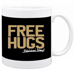Free Hugs - Pakistani Way! Laender Tasse (Schwarz, Keramik, 325 ml)