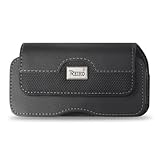 Leather Pouch Protective Carrying Cell Phone Case for Nokia C6 / Samsung Ev ....