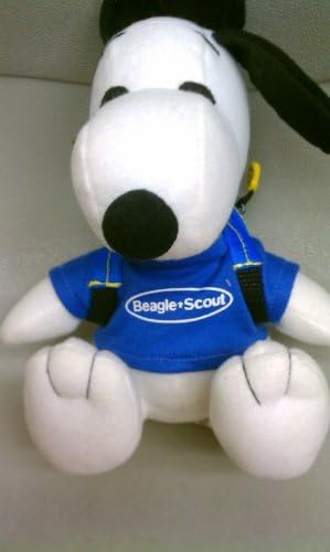Metlife Peanuts 7" Plush Snoopy Beagle Scout w BackPack