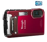 OLYMPUS Tough TG-820 - red + Case from Compact range + 8 GB SDHC Memory Card .