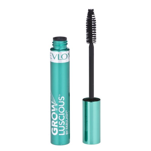 Revlon Grow Luscious By Fabulash, Waterproof, 821 Blackest Black, 0.38-Ounce