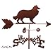 Hand Made COLLIE DOG GARDEN Stake Weathervane ~NEW~