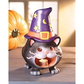 Witch Cat Chiminea