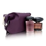 Versace Crystal Noir by Versace for Women 3 Piece Set Includes: 3.0 oz Eau de Toilette Spray + 3.4 oz Body Lotion + Versace Pouchette