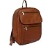 Flap-Over Lap Top Backpack - Saddle (Saddle) (15