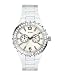 GUESS Women's White Enamel Bracelet Watch