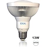 (1 Pack) IDEAL LED 13 Watt Neutral White 4300K PAR30 Flood Light Bulb 90 degrees beam- Replace 75 watt halogen / BR30 - use 12 MX LED