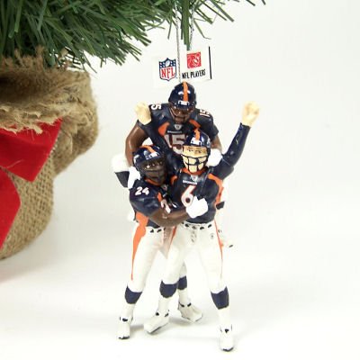 Buy DENVER BRONCOS OFFICIAL TEAM CELEBRATION CHRISTMAS ORNAMENT by Forever Collectibles